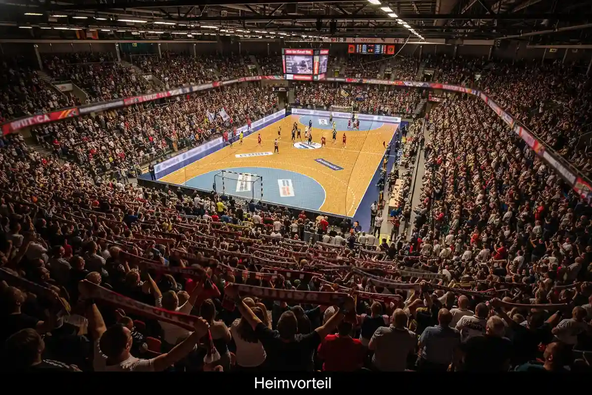 Heimvorteil im Handball — Heim- und Auswärtsstatistik als Wettfaktor
